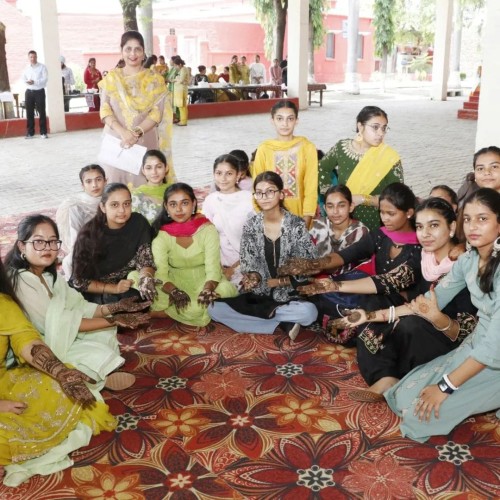  2025-08-08 Under Mela 2025 The Festival Of Teej Was Celebrated